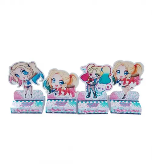 Porta Bis Duplo Personalizada Arlequina