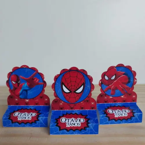 Porta Bis Homem Aranha Personalizado Festa Infantil