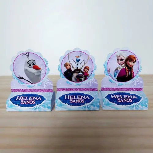 Porta Bis Frozen Personalizado Festa Infantil