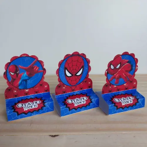 Porta Bis Homem Aranha Personalizado Festa Infantil