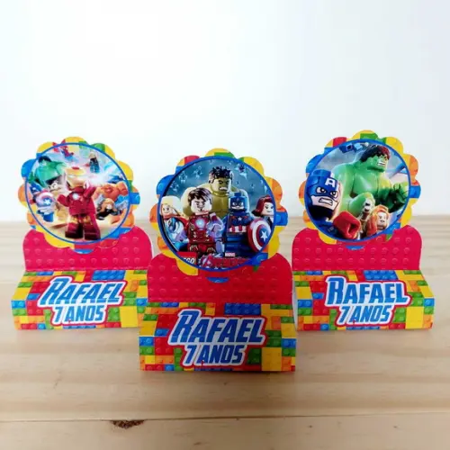 Porta Bis Lego Personalizado Festa Infantil