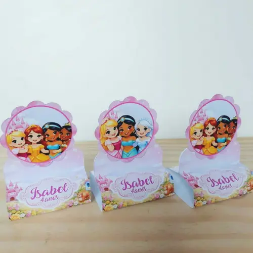 Porta Bis Princesas Disney Personalizado Festa Infantil