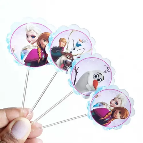 Topper Frozen para Docinhos Festa Infantil