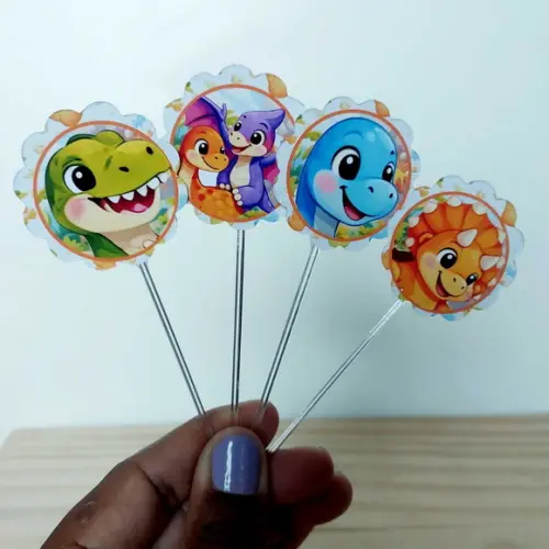 Topper Dinossauro Baby Docinhos Festa Infantil