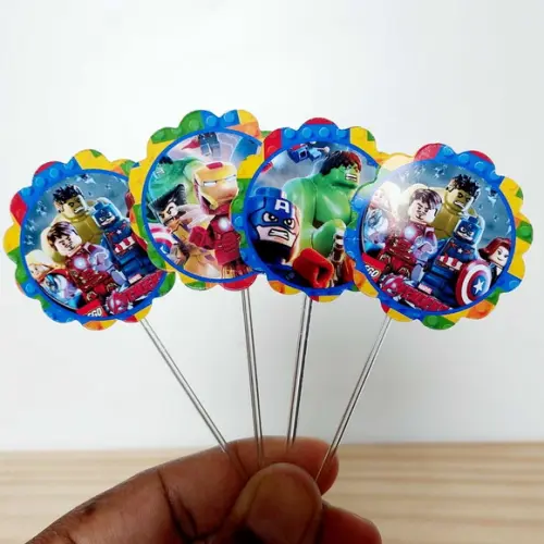 Topper Lego Docinhos Festa Infantil