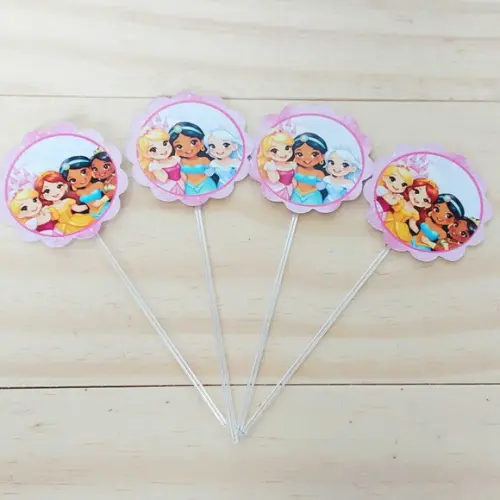 Topper Princesas Disney Docinhos Festa Infantil