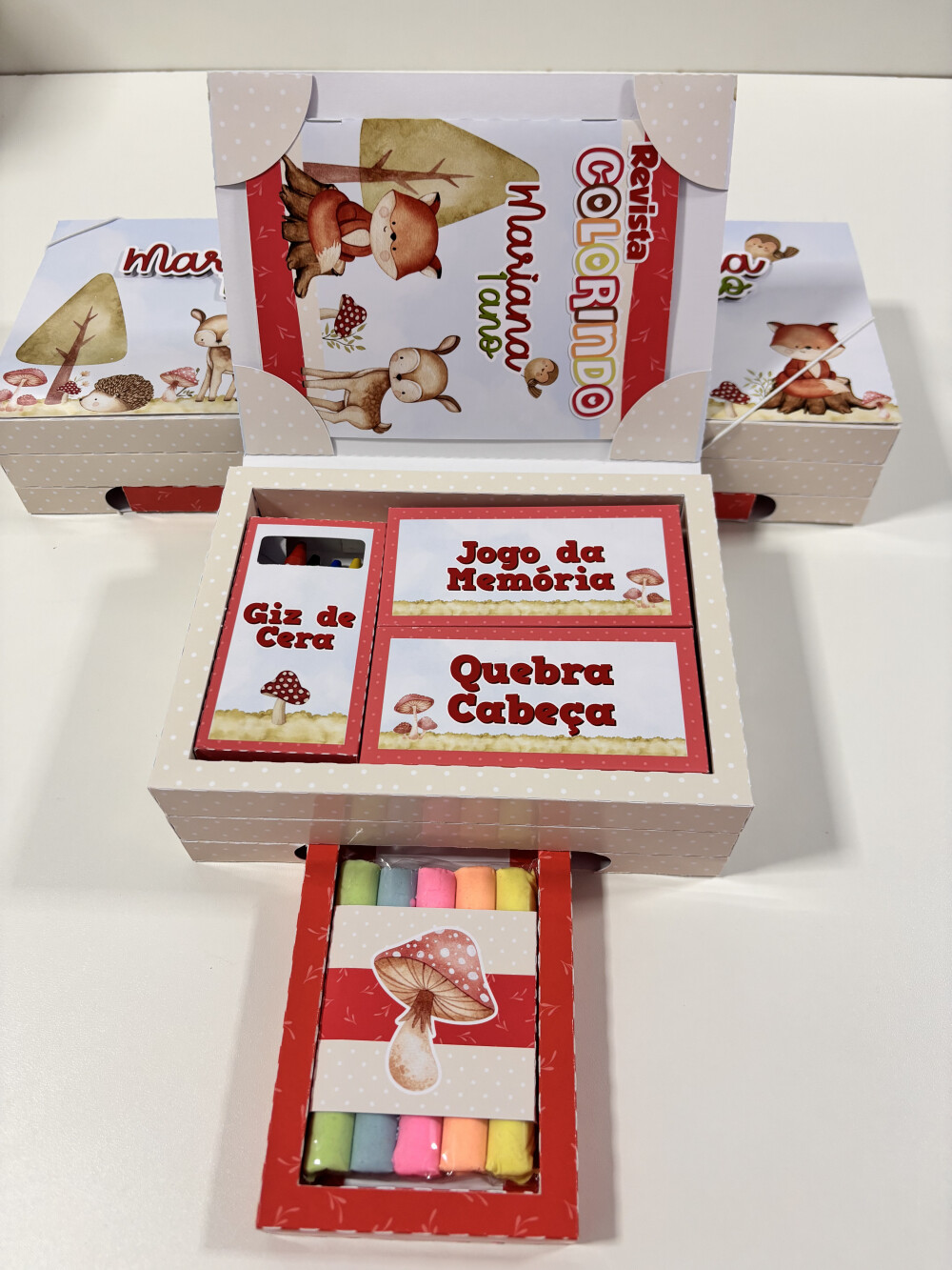 Kit Diversão Bosque Encantado Menina
