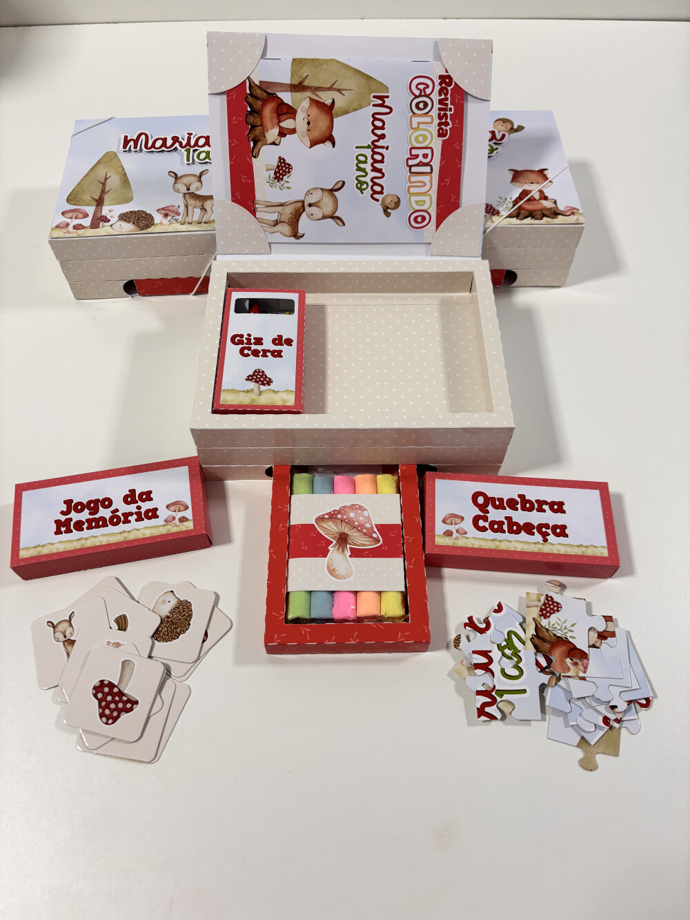 Kit Diversão Bosque Encantado Menina