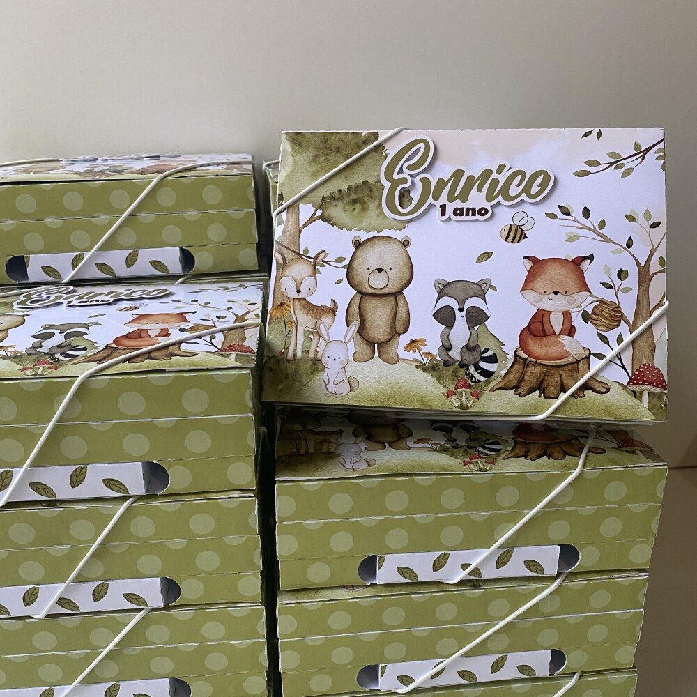 Kit Diversão Bosque Encantado Menino