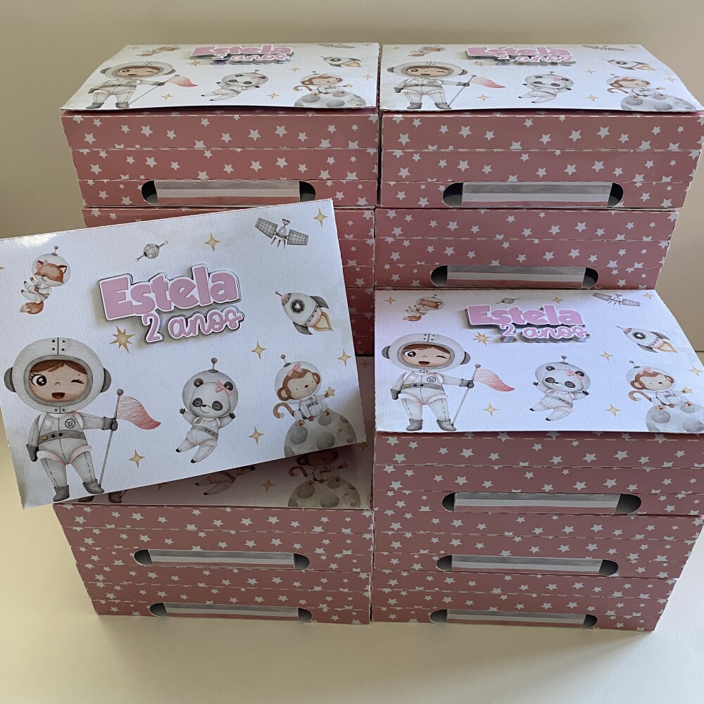 Kit Diversão Astronauta Menina