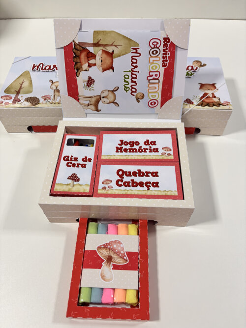 Kit Diversão Bosque Encantado Menina