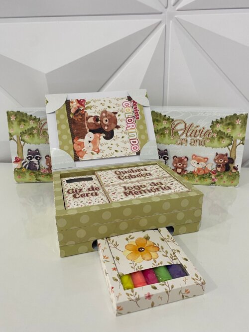 Kit Diversão Bosque Encantado Menina