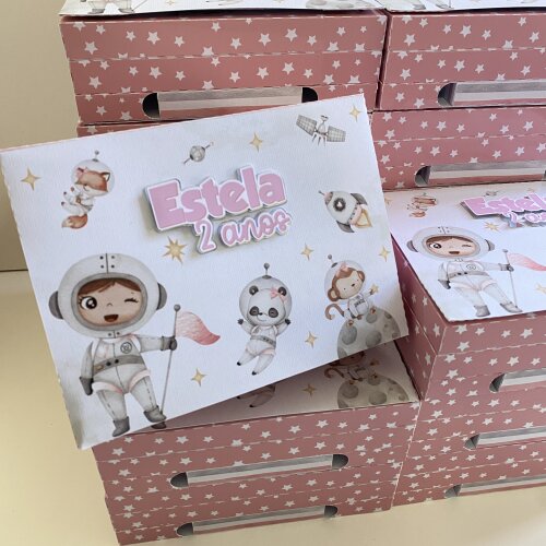 Kit Diversão Jumbo Astronauta Menina