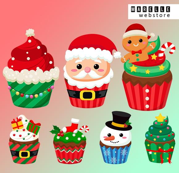 Arquivos Png Christmas Cupcake