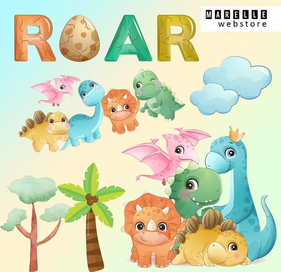 Arquivos Png Dinossauros Baby 100+ Elementos