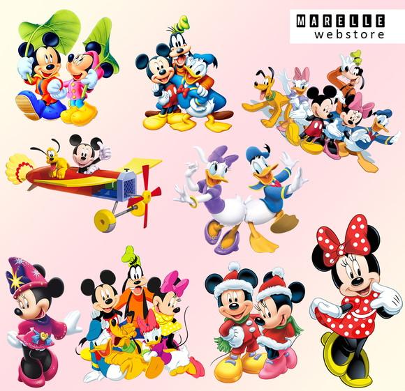 Arquivos Png Mickey e Amigos