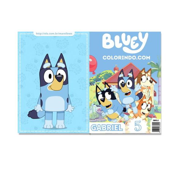 Revista Colorindo - Bluey