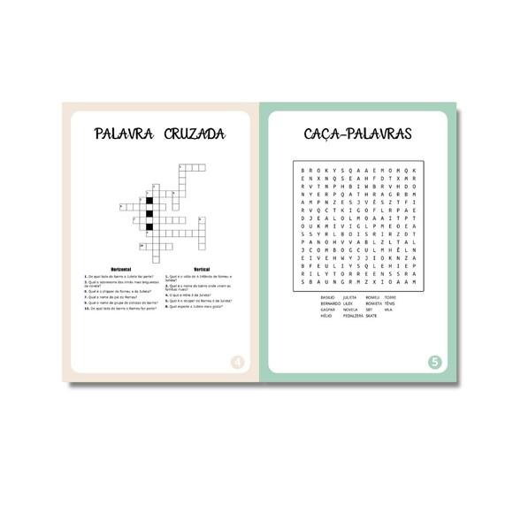 Revista Passatempo - a Infância de Romeu e Julieta