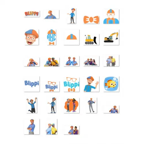 Arquivos Png Blippi e Amigos