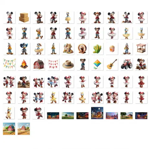 Arquivos Png Fazenda do Mickey