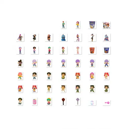 Arquivos Png Guerreiras do Kpop 300+ Elementos