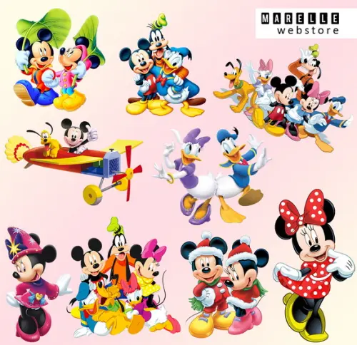 Arquivos Png Mickey e Amigos