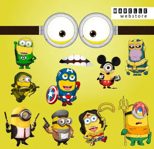 Arquivos Png Minions Super Hérois