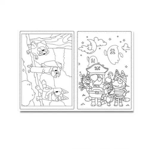 Revista Colorindo - Bluey