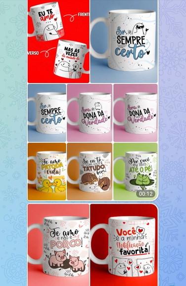 Pack Artes para Canecas Dia dos Namorados 2023 #01