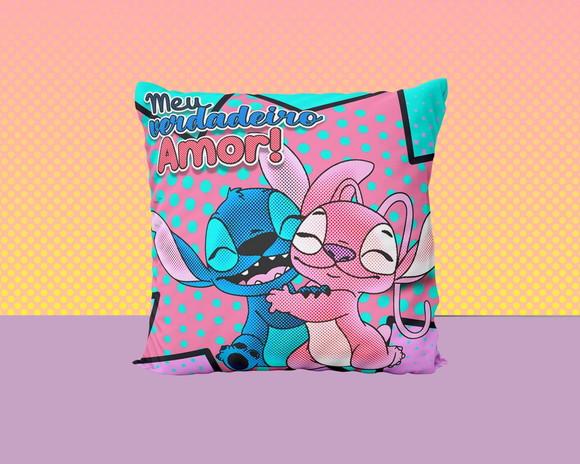 Pack Artes para Canecas e Almofada Stitch Love