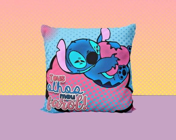 Pack Artes para Canecas e Almofada Stitch Love