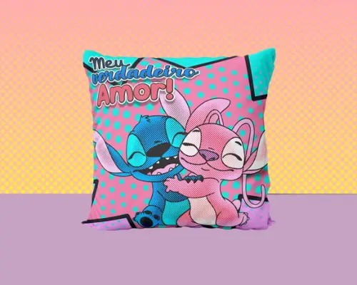 Pack Artes para Canecas e Almofada Stitch Love