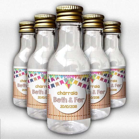 Adesivo 50 ml CHÁRRAIÁ Garrafinhas Lembrança