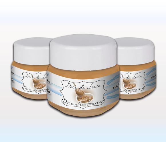 Adesivo de Pote 120 ml - Doce de Leite - Casamento