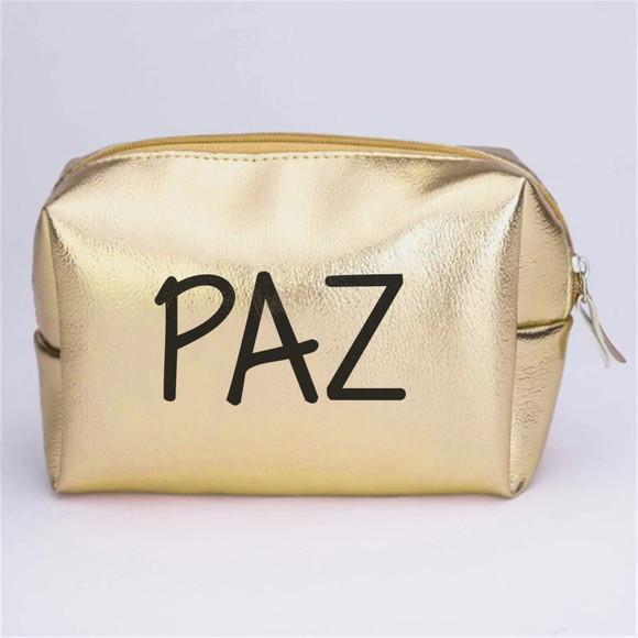 Mockup Editável Necessaire Metalizada criação de anúncios