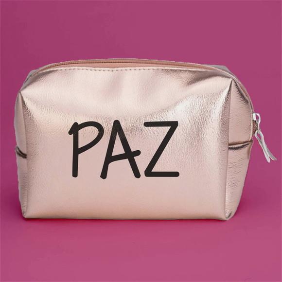 Mockup Editável Necessaire Metalizada criação de anúncios