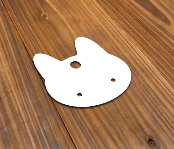 Tag Kraft Gato 4,5x4,5 cm Para Brinco SIM