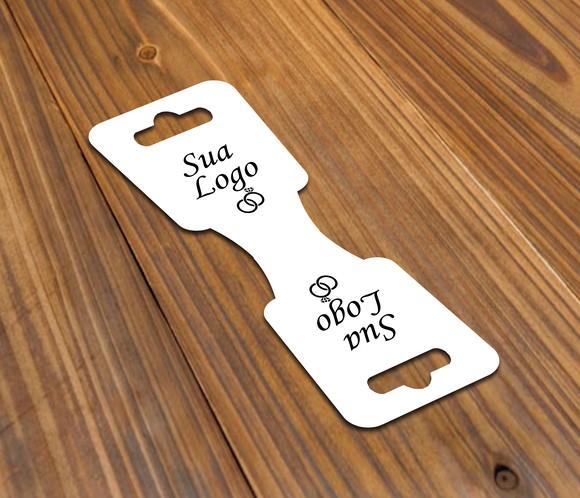 Tag Kraft Para Colar - Colocamos Seu Logo 15x5,5cm