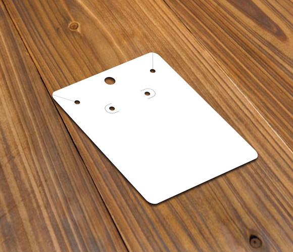 Tag Para Brinco E Colar Sem Personalização 8x6cm Sim
