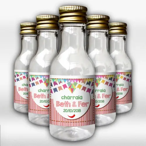 Adesivo 50 ml CHÁRRAIÁ Garrafinhas Lembrança P