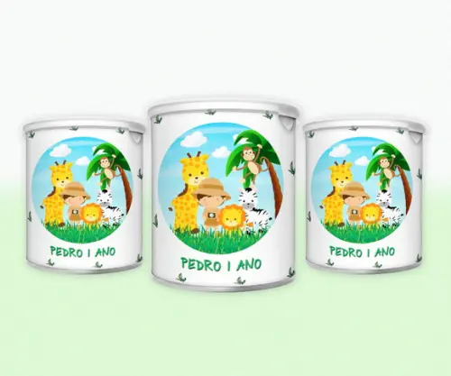 Adesivo para Pote 41g Batata Escolha Qualquer Tema