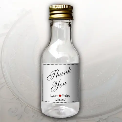Adesivo Thank You - para Garrafinhas 50ml