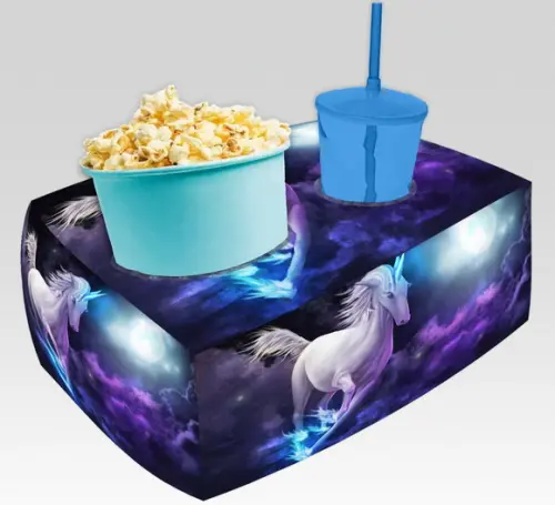 Mockup Almofada de Pipoca Editável Para Criação De Anuncios