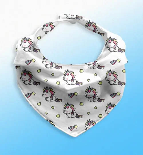 Mockup bandana com Clique Editável Para Criação De Anuncios