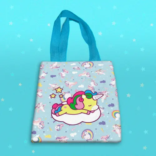 Mockup Bolsa com Alça Editável p/ Anuncios Ecobag