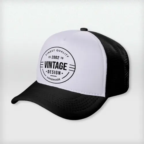 Mockup Boné Trucker Editável Para Criação De Anuncios