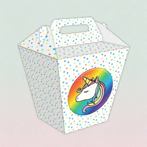 Mockup Caixa Sushi Com Alça Editável Para Artes Digitais