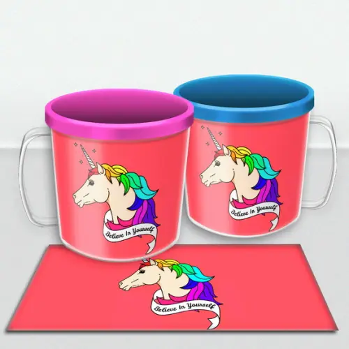 Mockup Caneca Copo Rosqueável Editável Criação De Anuncios