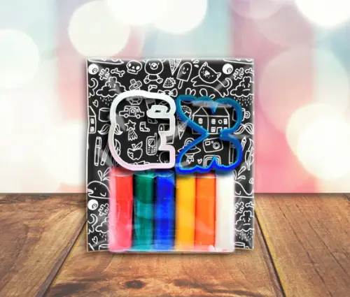 Mockup Editável Massinha Embalada Para Artes Digitais