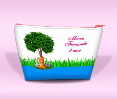 Mockup Editável Necessaire Sublimada II criação de anúncios